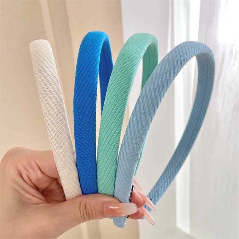 Korean Solid Color Sponge Band for Wen Simple Fashion Temperament Band Girls Hair Accessories X250812