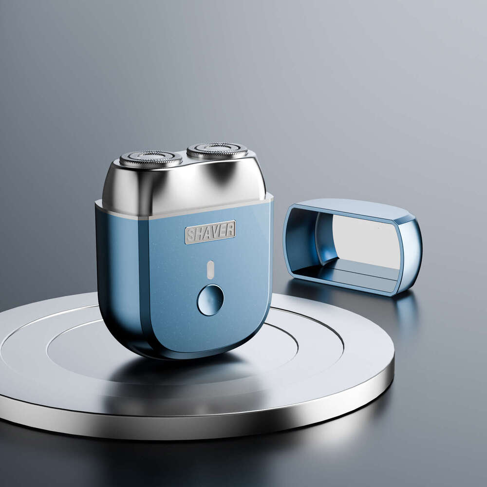 Sleek Cordless Electric Razors Durable Stainless Steel Blades + Rapid Charging Station
