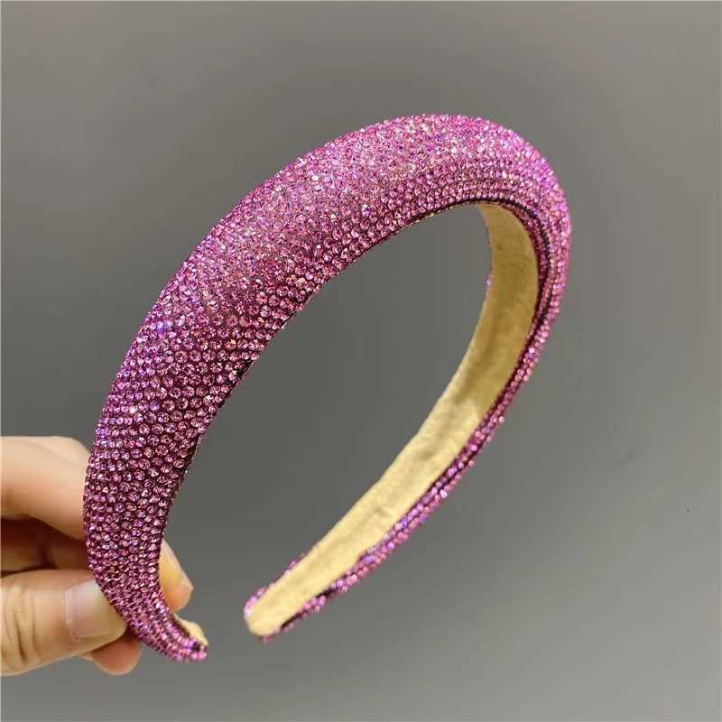 wen girls rhinestone glitter sponge padded hairband band adt hair accessories hair jewley X250812