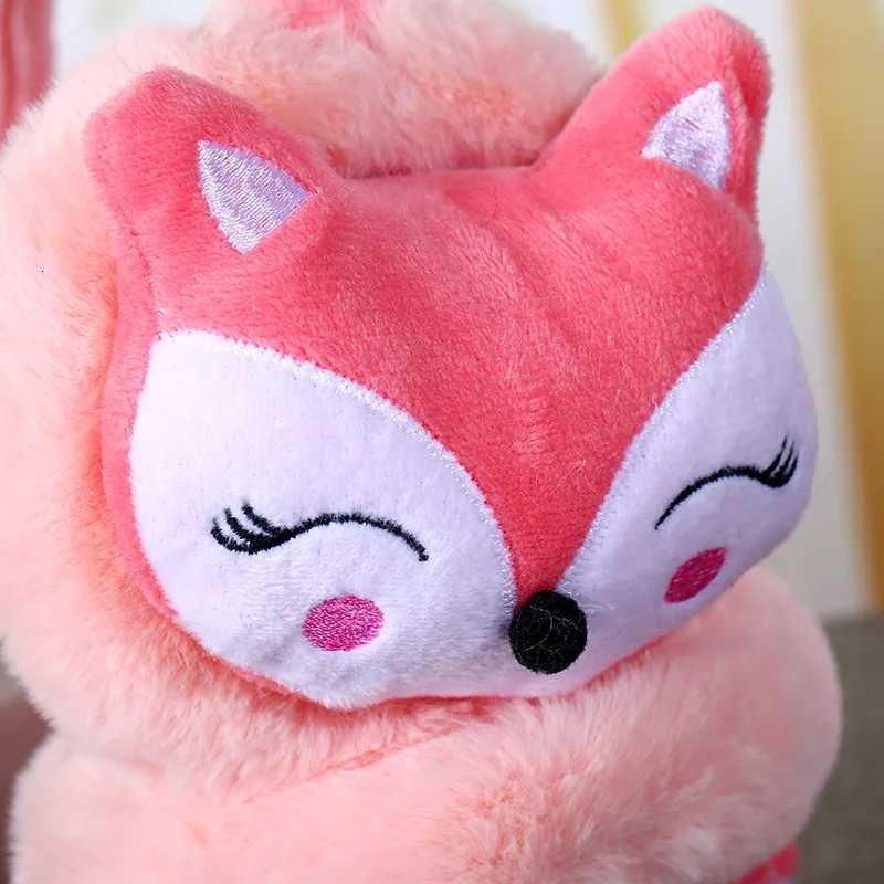Cartoon Fox Warm Earmuff Plush Thick Soft Adjustable Ear Cover for Kids Kawaii Headband Earflap Winter Outdoor Warm Headphones XJ250812
