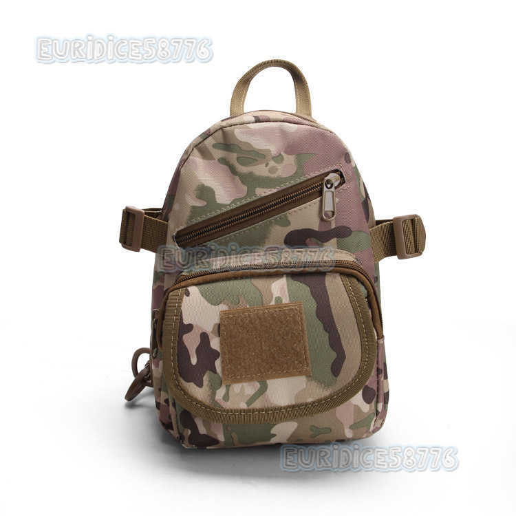 Outdoor New Mens and Womens General Sports Chest Bag Military Fan Tactical Bag Tourism Leisure One Shoulder Backpack Mini Tool Bag H250811