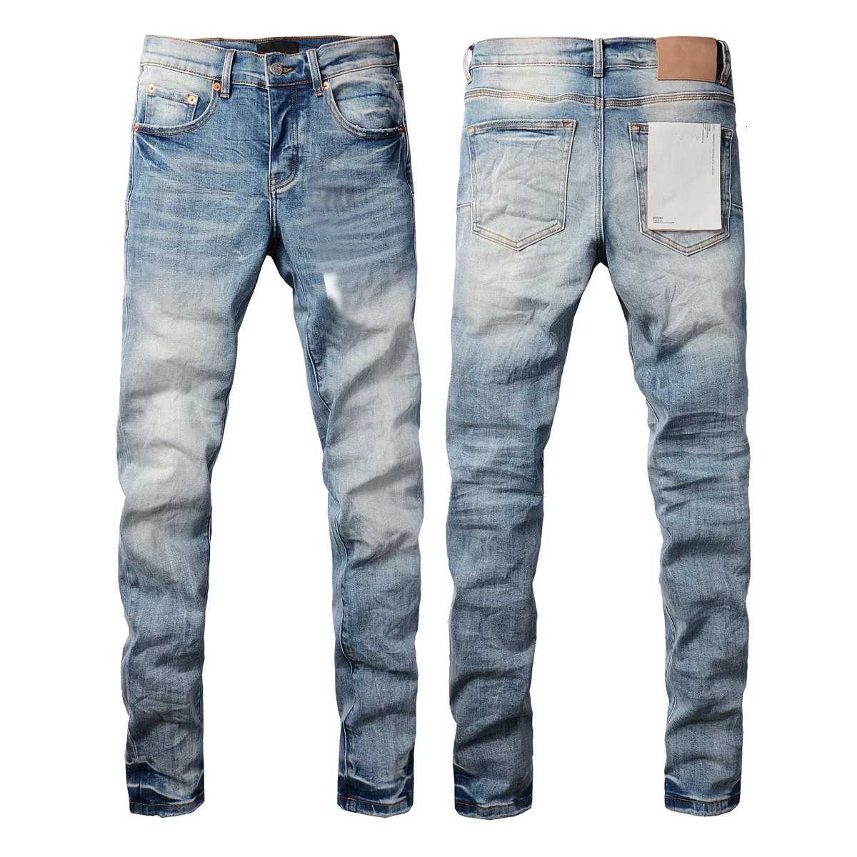 American Style Jeans Men Fashion Top Quality High Street Patch Repair Low Rise Skinny Denim Pants Skinny Jeans Men X250812