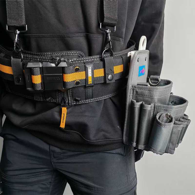 Durable Quick-Hang Tool Bag with Adjustable Strap for Easy Carrying