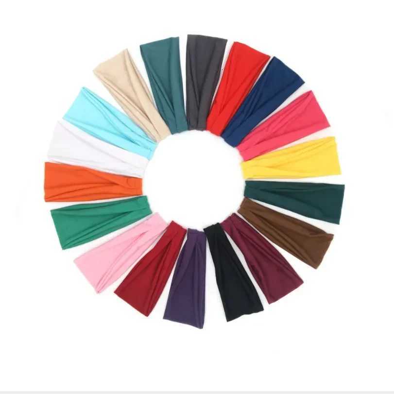 wen band Twist Cotton Sport Wide Turban Twisted Knotted Wrap Girls Hairband Fashion Band Hair Accessories X250812