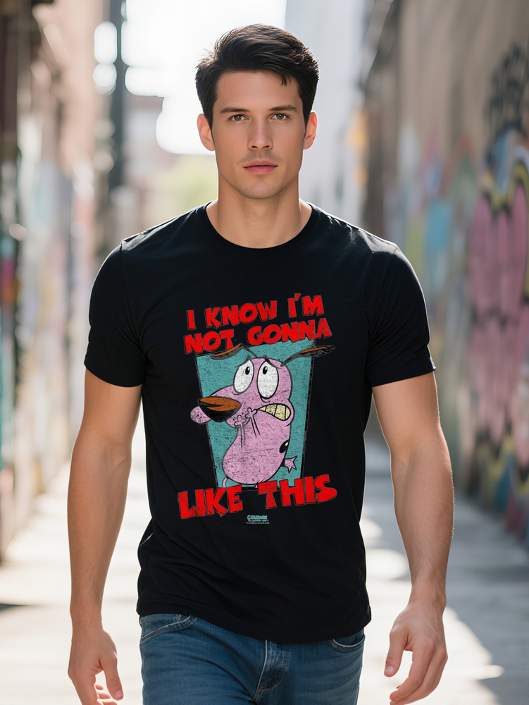 Men s Know I m Not Gonna Like This Cartoon T-Shirt Soft Breathable Cotton Short Sleeve for Halloween or Attire
