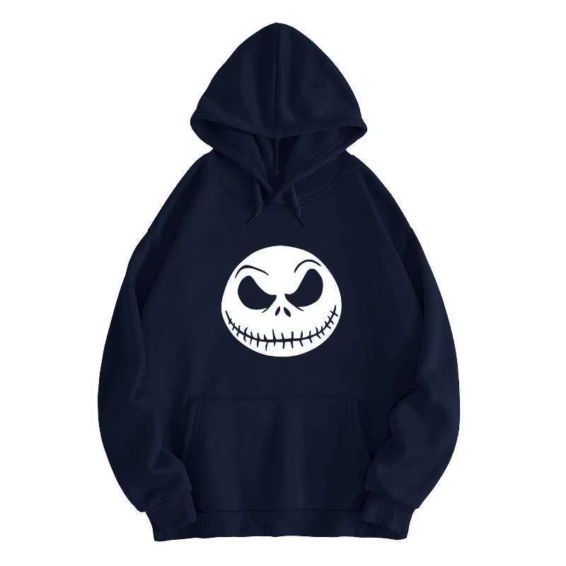 Sewn mouth mask printed hoodie for men and women couples hoodie autumn and winter casual solid color warm hoodie Y250811