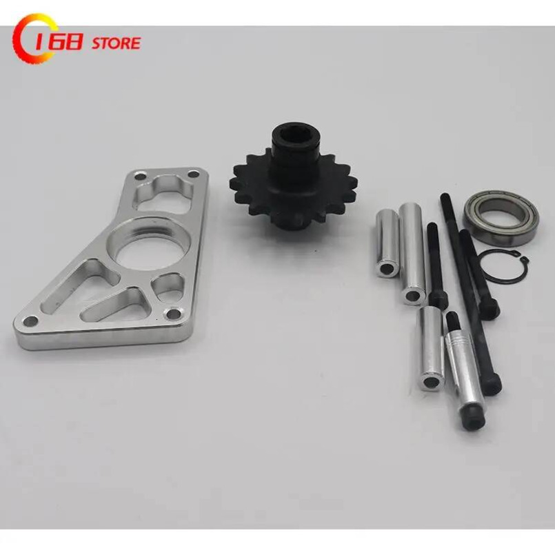 For CT 70 & Z50 Style Mini Trail Bikes Rear axle disc brake modification engine bracket