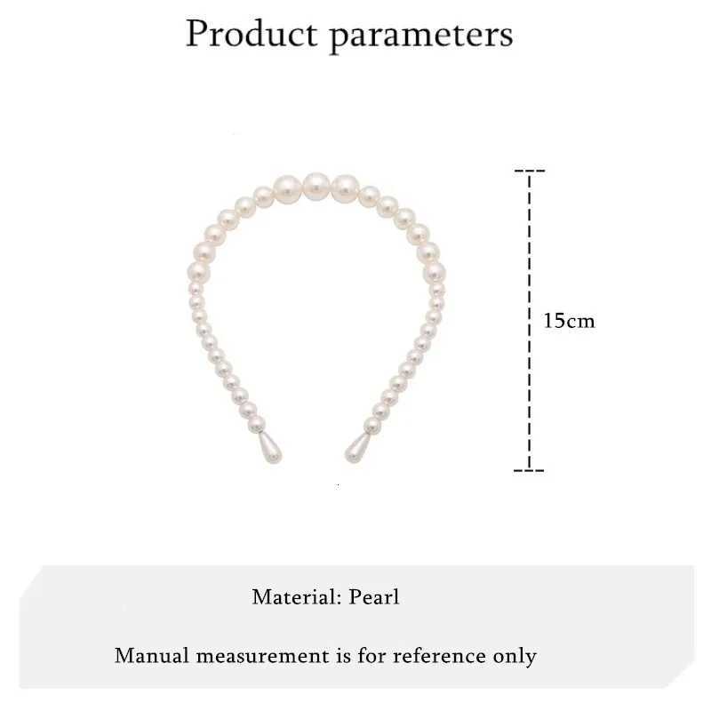 3Pcs Set Pearl Hair Hoop Wen Fashion Simple Hair Bands Hair Accessories for Girls Simple Temperament Bands Wear Gift X250812