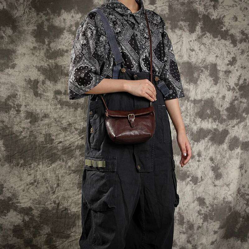 Soft Genuine Women Messenger Female Real Leather Crossbody Shoulder Bags Small Handbag Retro Phone Bag For Girls