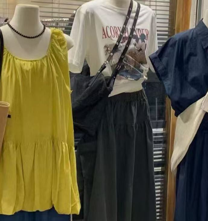 Korean Style Lazy Wind Denim Tote Canvas Simple Large Capacity Versatile Crossbody Casual Commuter Button Shoulder Bag ddmymarket