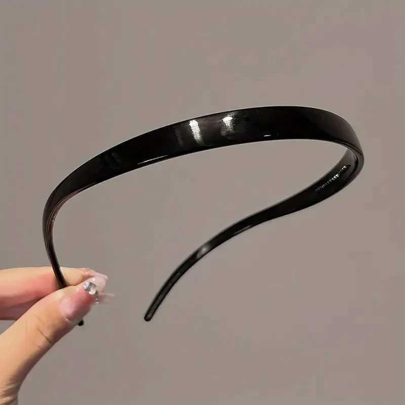 New Trendy Sunes Frame Shape Acrylic Hairbands For Women Toothed Band Anti-Slip Hair Hoop Fashion Hair Accessories X250812
