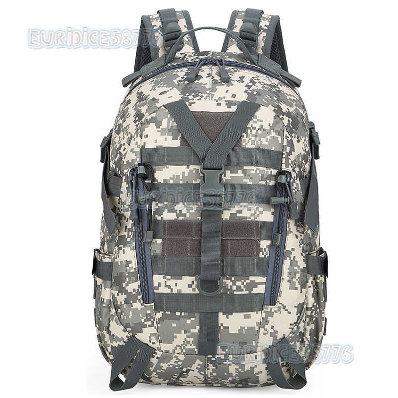 Outdoor Camouflage Mountaineering Backpack Multipurpose Tactical Bag Mens and Womens Large Capacity Backpack New Style H250811