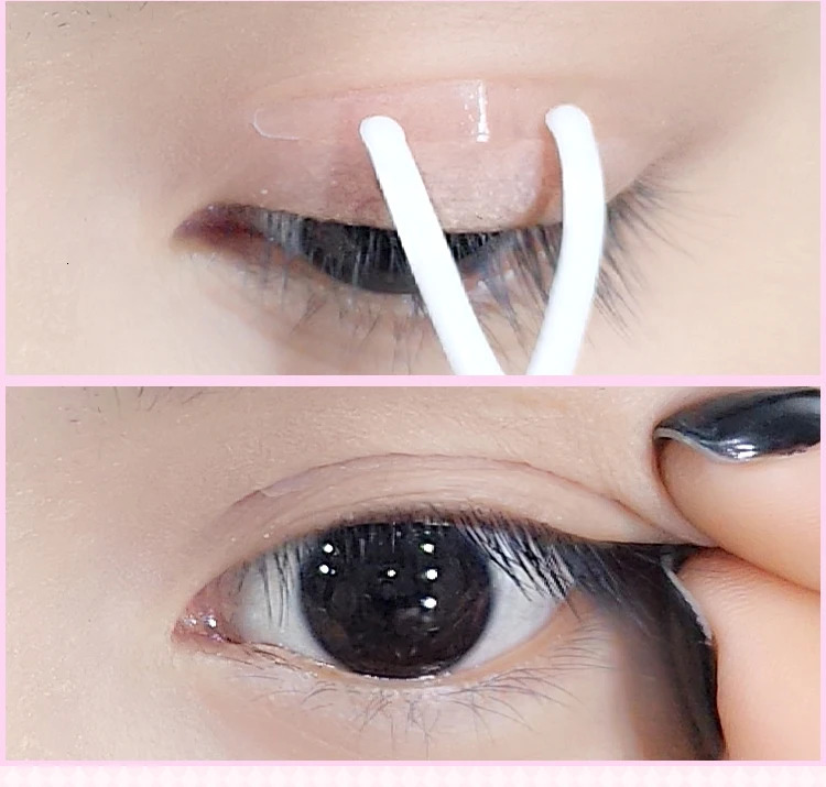 Double Eyelid Tape Invisible Stickers Double Eyelid Makeup Lace Transparent Self Adhesive Double Eye Tape Ladies Eye Makeup Tool 250807