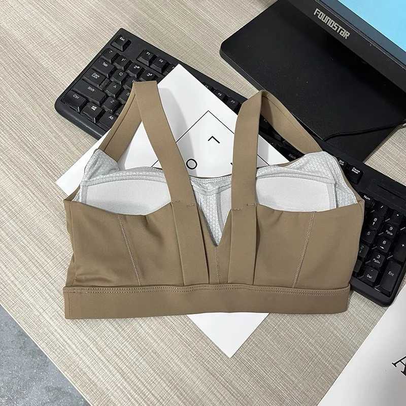 igh Intensity Sports Underwear Women Shockproof Sagging Resistant Vest Fitness Bra Integrated Professional Running Z250812