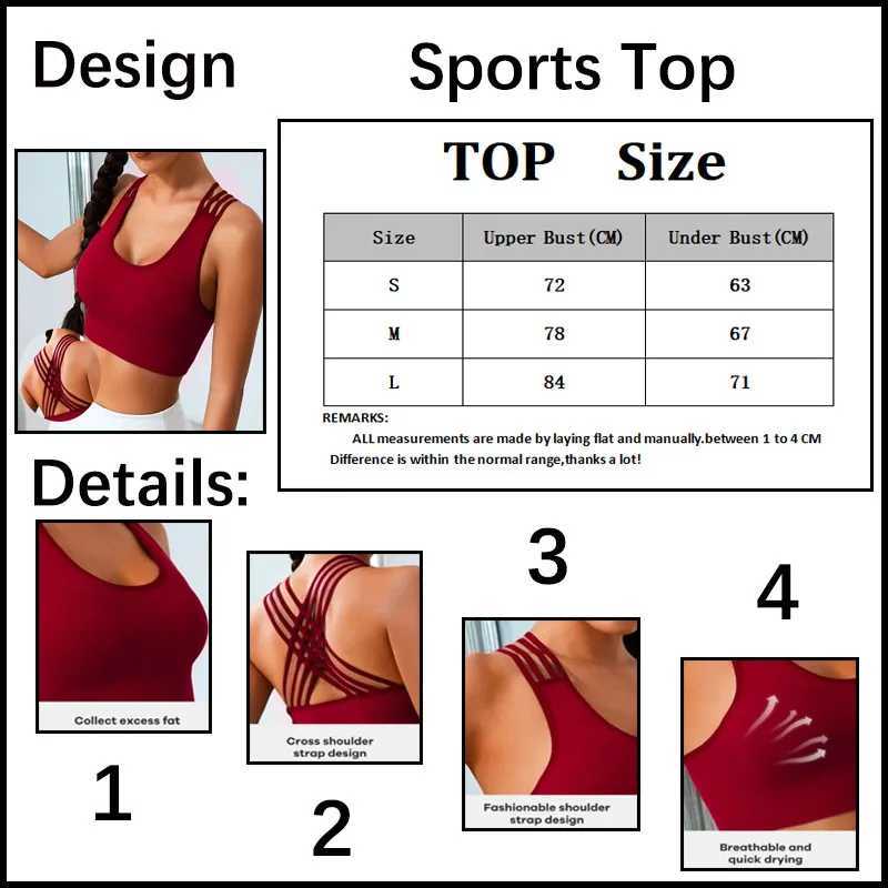 Czguke Sports Vest Womens Outdoor Fitness Hollowed Out Beautiful Back Gathered and Gathered Accessory Bra Comprehensive Training Z250812