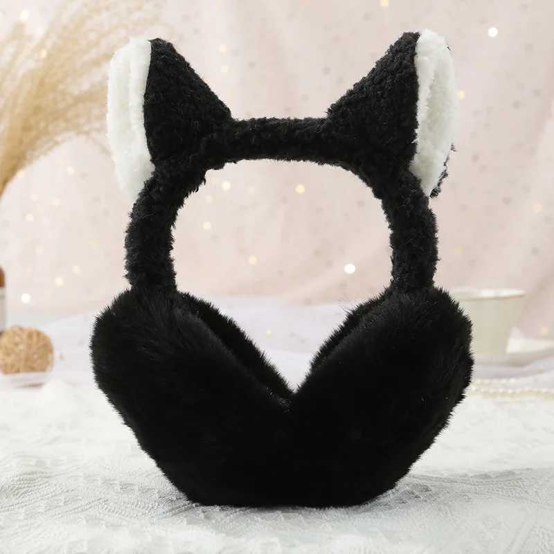 Plush Winter Female Warm Cold Folding Cozy Student Cold Resistant Ear Muffs Fashionable Ear Muffs For Fashion Accessories NewXJ250812