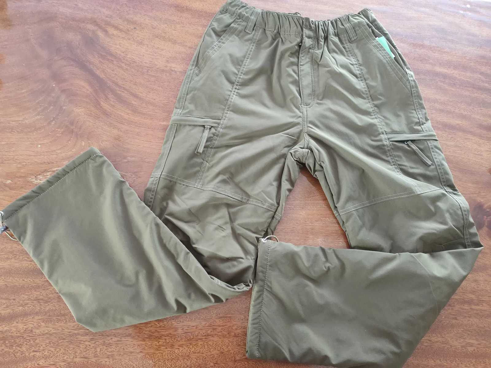 Men Women Multi-Pocket Tooling Pants Fleece Inside Waterproof Windproof Overalls 6 Pocket Trousers X250812