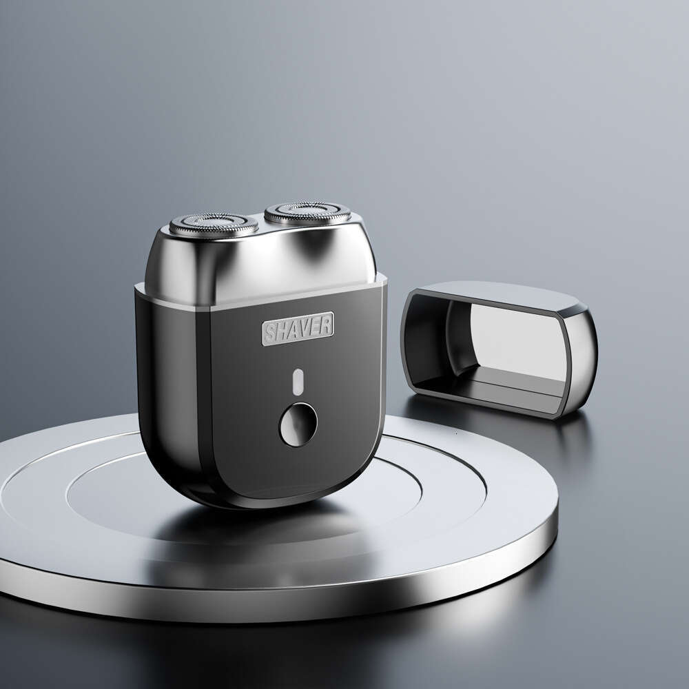 Sleek Cordless Electric Razors Durable Stainless Steel Blades + Rapid Charging Station