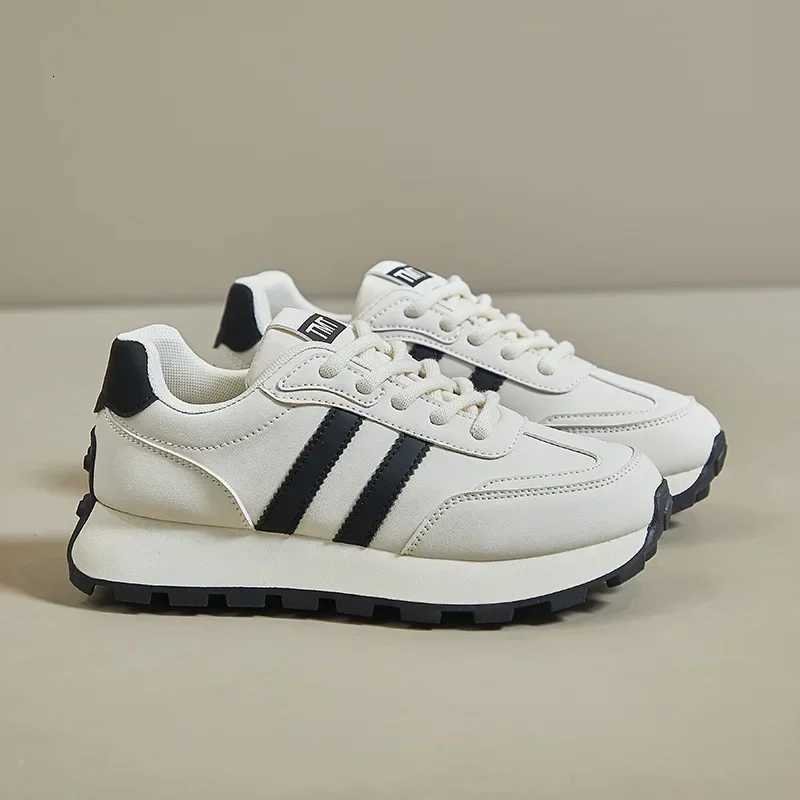 Womens Sports Shoes with Mesh Breathable Round Toe Thick Sole and Raised Dad Shoes Comfortable and Multifunctional Z250812