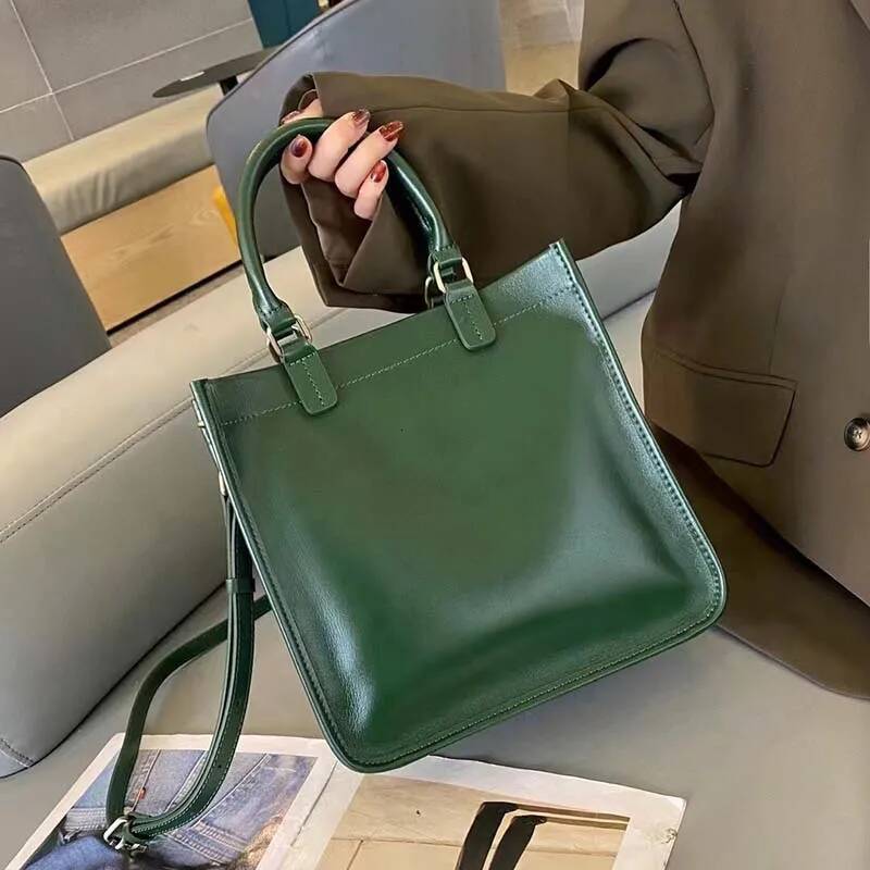2025 Fashion tote leather Shopper women top handle handbags quality commuter shoulder crossbody bag large capacity ddmymarket