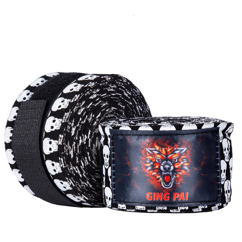 1Pair Boxing Bandage Boxing Training Elastic Bandage Sanda Kick MMA Hand Gloves Wraps Belt Boxing Sports Wrist Protector 250812
