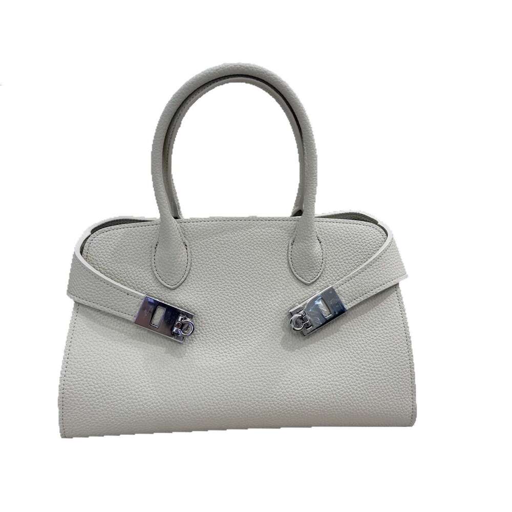 New Fashion Versatile Handbag Genuine Leather Women's Cowhide Crossbody Large Capacity Tote Bag