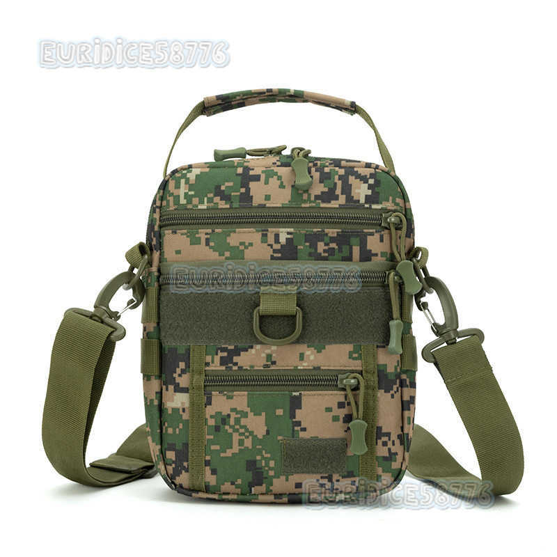 Camouflage Tactical Shoulder Bag Men Multi-purpose Crossbody Small Bag Outdoor Sports Climbing Large Capacity Handbag H250811