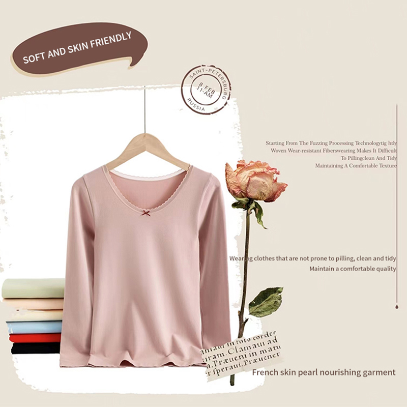 Anfei moisture absorbing and breathable solid color seamless body hugging elastic pearl yarn women's slim cloth and yoga tights warm and simple s