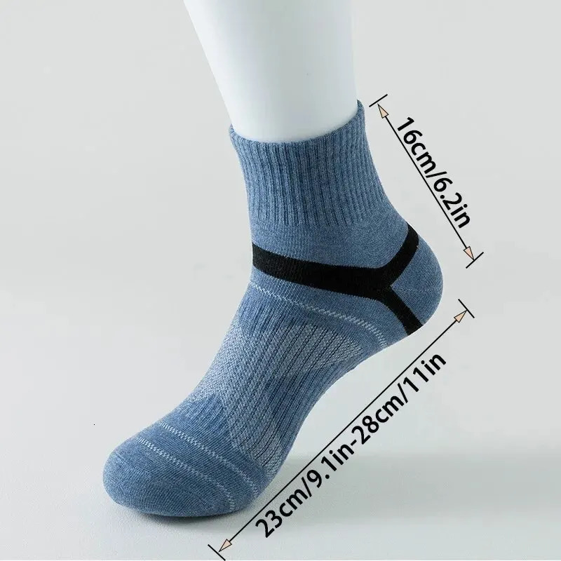 356 Pairs Sports Cotton Socks Sweat Wicking and Breathable Suitable for MENS BASKETBALL Training Outdoor Running 250805
