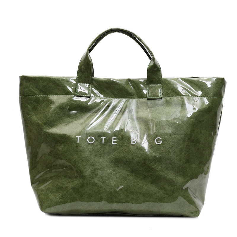 Dupont for Women New Fashion High-end Feel Kraft Paper Shoulder Large Capacity Commuter Crossbody Bag