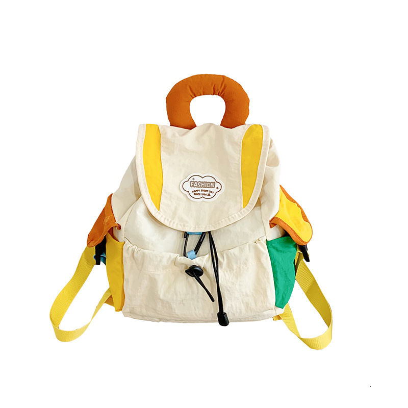 2025 Designer's New Cartoon Cute Backpack High Value Large Capacity Student Backpack Leisure Multi functional Single Shoulder Commuter Bag