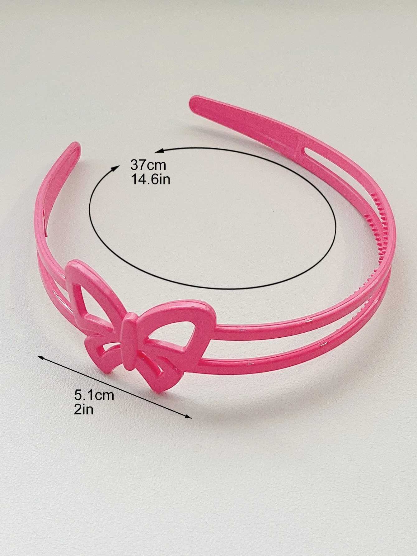 1/6Pcs Fashion Glossy Flower Bands for Girls No Slip Hairband Elastic Hair Hoop Kids Teen Sweet Hair Accessory X250812