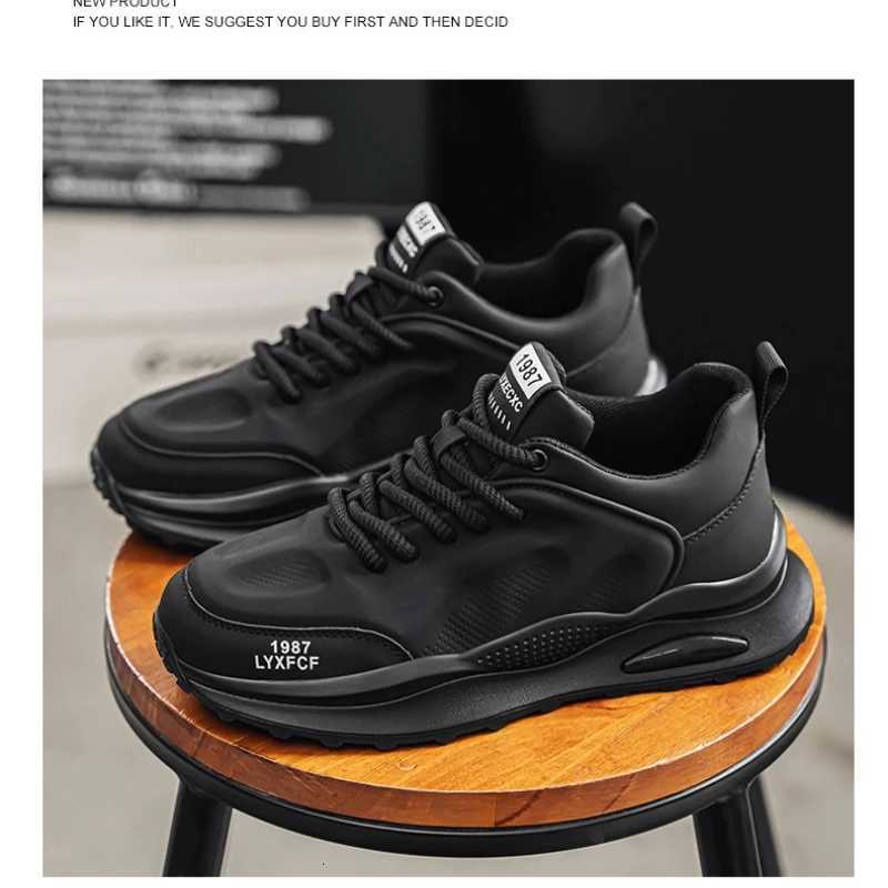 2025 Spring New Arrival Mens Shoes Low Cut Soft Soled Breathable Walking Shoes Trendy Casual Sports Shoes Male Trainers Z250812