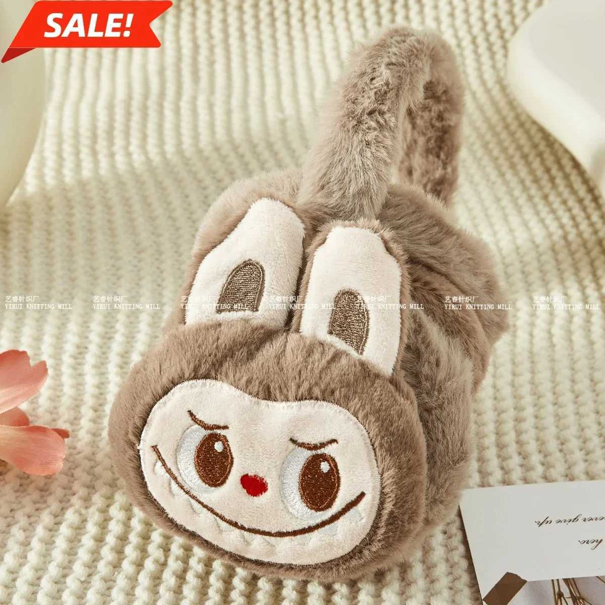 1Pcs Pumpkin Rabbit Plush Earmuffs Cute Girls Warm Ear Muffs Retractable Frostproof Earmuffs Suitable for Students Adults Children XJ250812