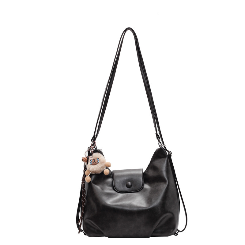 Designer Bag, Retro Style, Large Capacity, Luxury Bag, Women's 2025 Commuting Backpack, Single-shoulder Handbag, Crossbody Bag