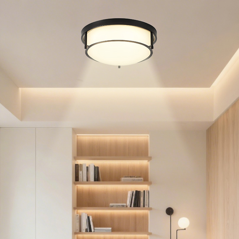 Modern Minimalist Flush Mount Ceiling Lamp - Sleek Design for Kitchen & Bedroom Lighting