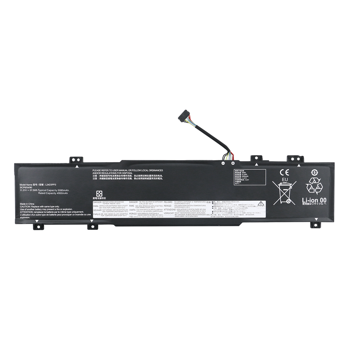 Suitable for Lenovo LOQ 15IAX9E laptop battery L24D3PF0 L24B3PF0 L24M3PF0 L24C3PF0 L24D3PF0