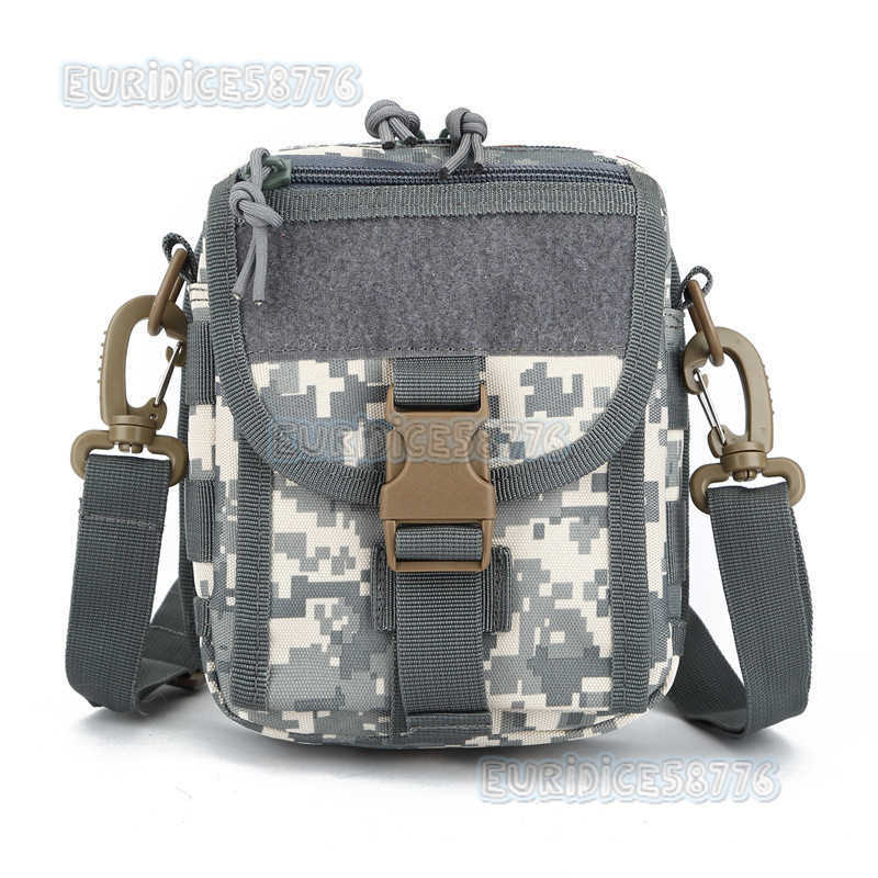 Aplon Mens Mobile Phone Bag Single Shoulder Crossbody Bag Camouflage Tactical Waist Bag Multi-purpose Outdoor Sports Small Crossbody Bag H250811