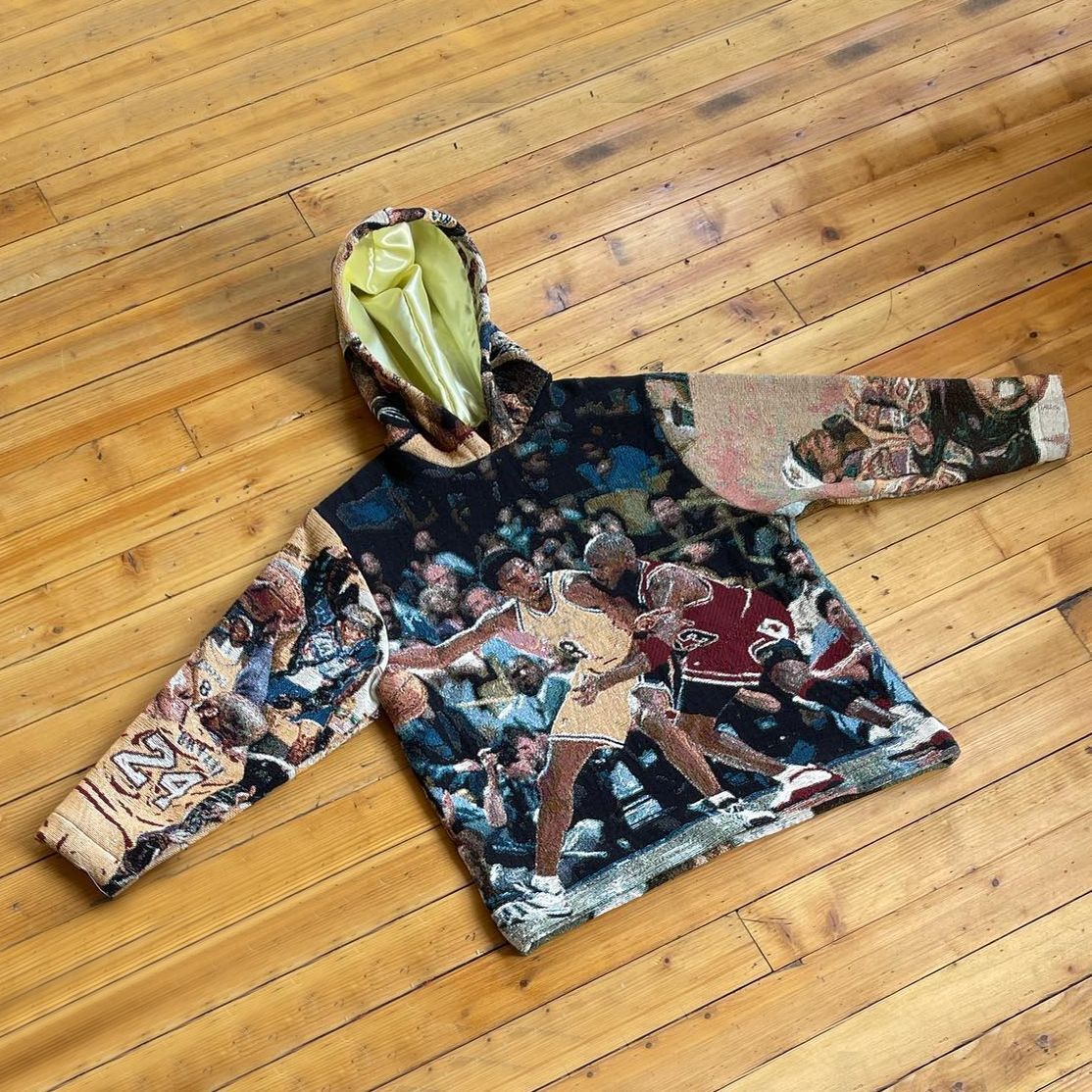 New Printed Black Cat Animal Skull Top Long Sleeve Couple Outfit Loose Hooded Sweatshirt Unisex Style