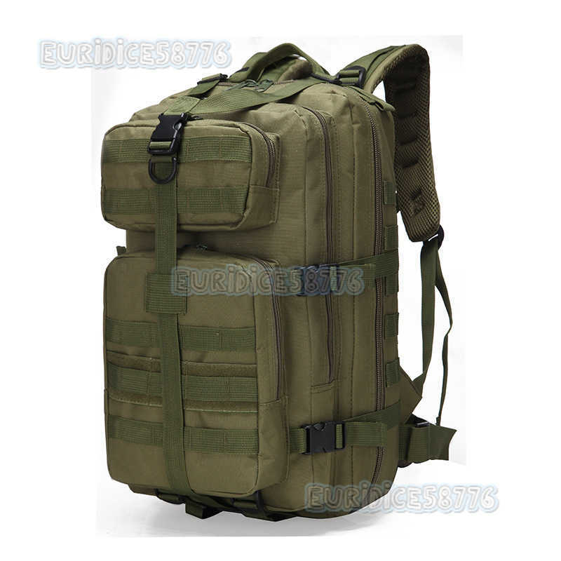 Medium Outdoor 3p Sports Backpack Waterproof Multifunctional Large Capacity Backpack Molle Expand Military Fans for Training H250811