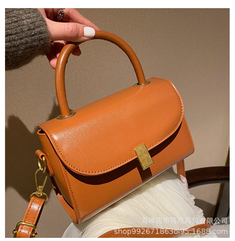 Autumn Winter Single Shoulder Women s Trendy New Fashion Simple Crossbody Textured Small Square Bag ddmymarket