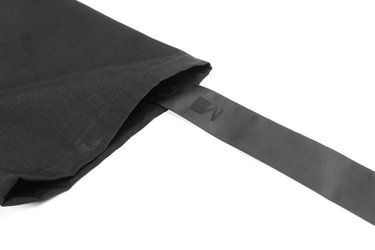 Dark RO Cotton High Street Capri Shorts Mens Double Ring Cargo Work Pants Thin Drift with Multiple Pockets Capri Pants Vintage X250812