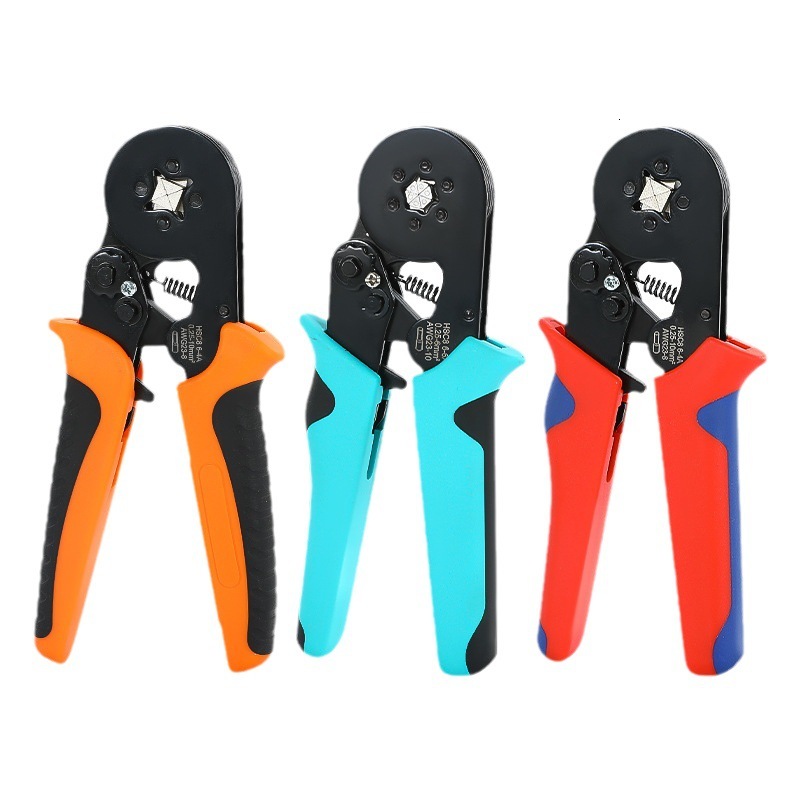 Cold Press Electrician Special Tube Needle Type Terminal Crimping Pliers Manual Wiring Clamp Tool Opening