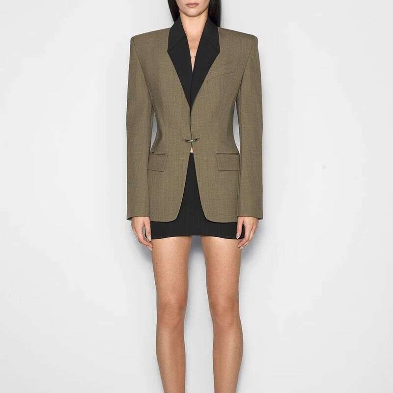 Fashionable Sophisticated Jacket For Women In The Spring Autumn Of 2025, With Elegant Temperament And A One Button