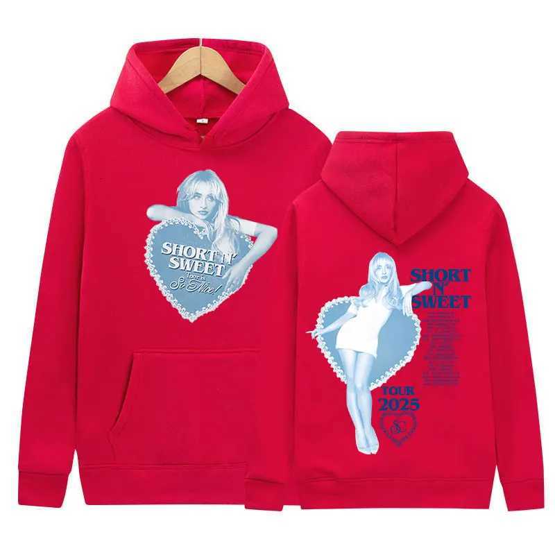 Singer Sabrina Carpenter Tour 2025 Album Merch Hoody Short N Swt Casual Oversized Sweatshirt Unisex Vintage Aesthetic Hoodies X250812