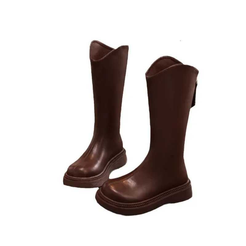 Baby Shoe Children Long Boot Baby Girl Boot Princess Boot Kid Shoe for Kid Girl Winter Boots for Girls Children XJ250812