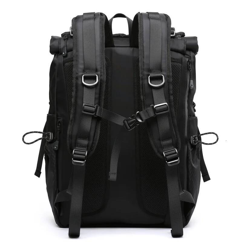 Premium Oxford Men's Backpack 15.6inch Laptop Multifunction Durable Unique Large Capacity Buckle Outdoor Travel Work Sports Bag high-quality