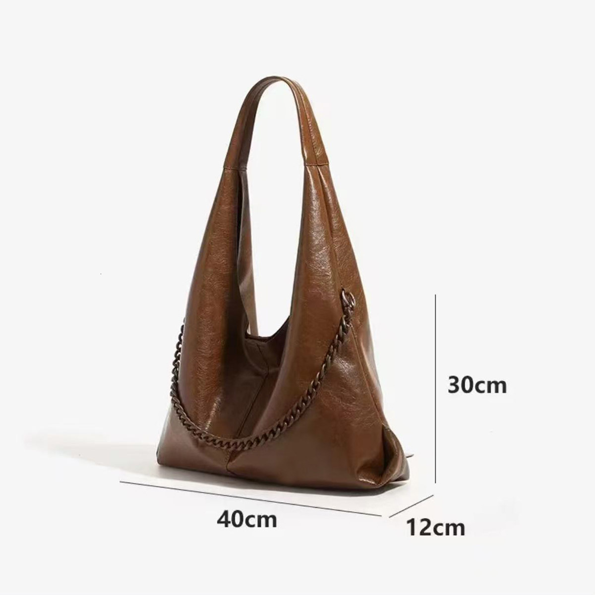 designer bag Foreign Trade Large Capacity Shoulder Bag for Women 2025 New Retro Luxury bag Niche Underarm Bag Fashion Versatile Tote Bag with High-End