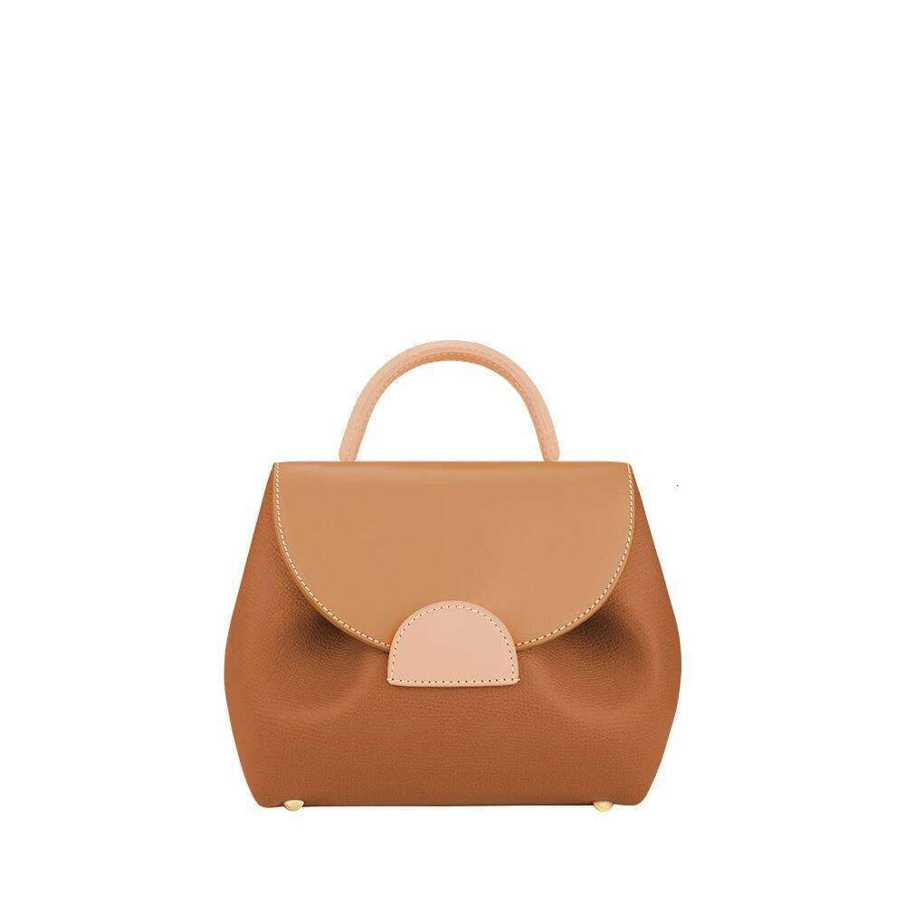 Smiling face bag same leather single shoulder casual commuting hand held crossbody piglet