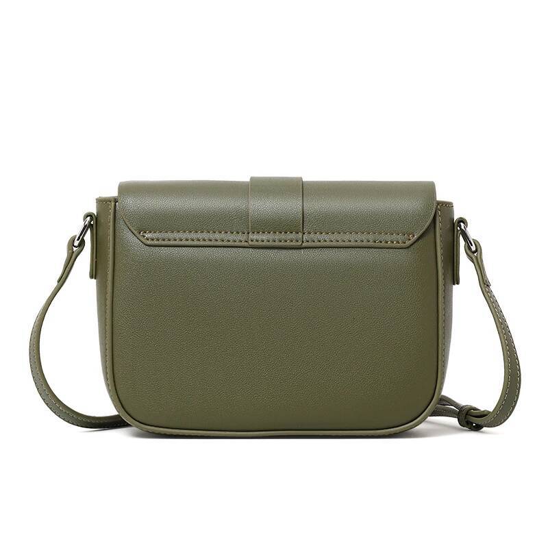 Aidrani Genuine leather women's crossbody 100% soft cowhide shoulder stylish and simple square bag ddmymarket